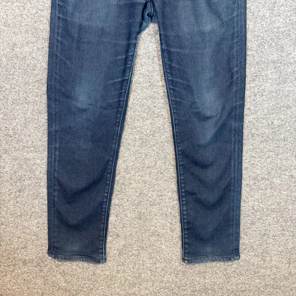 Banana Republic Jeans Mens 29x32 Blue Traveler Slim Fit Straight‎ Stretch Casual